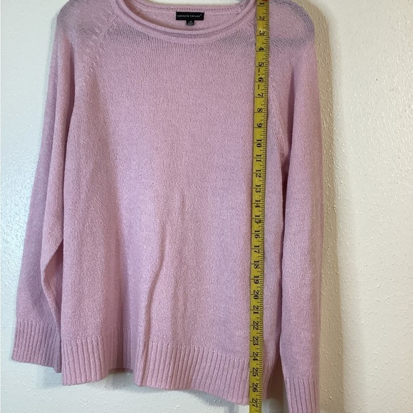 Carolyn Taylor Light Pink Long Sleeve Size Large - Picture 3 of 9